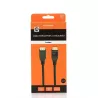 Câble Displayport 2.1 mâle/mâle avec verrouillage - connecteurs plaqués or - certifié VESA - 80Gbps - 16k@60Hz - 1m - Noir