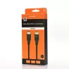 Câble Displayport 2.1 mâle/mâle avec verrouillage - connecteurs plaqués or- certifié VESA - 40Gbps- 16k@30Hz - 2m - Noir