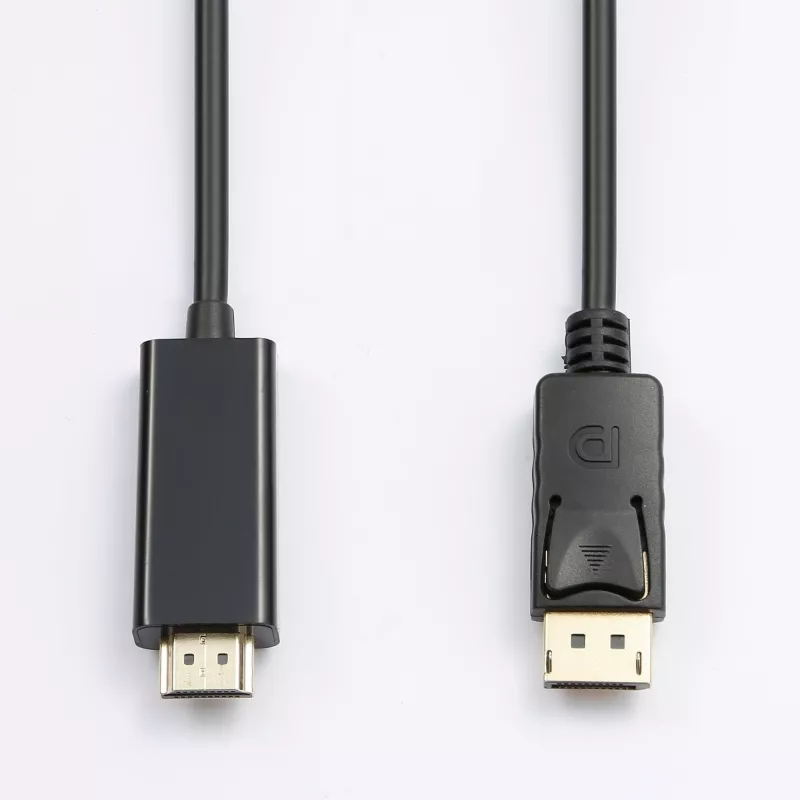 Câble HDMI Male / DisplayPort avec système de verrouillage - 2M