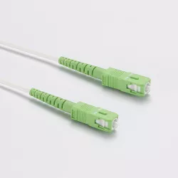 Câble Fibre optique pour box Bouygues, SFR et Orange - 10M blanc