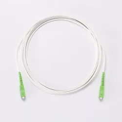 Câble Fibre optique pour box Bouygues, SFR et Orange - 3M blanc