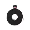 Câble HDMI noir ultra plat 10m Accroche cavalier