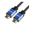 Câble HDMI mâle/mâle 2.1 en nylon tressé - 1m - compatible 8K/60Hz - 4K/120Hz