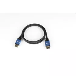 Câble HDMI mâle/mâle 2.1 en nylon tressé - 1m - compatible 8K/60Hz - 4K/120Hz