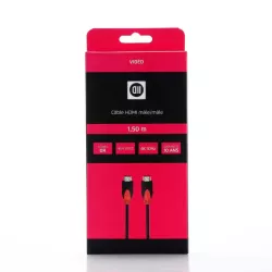 Câble HDMI mâle/mâle 1.50 m noir