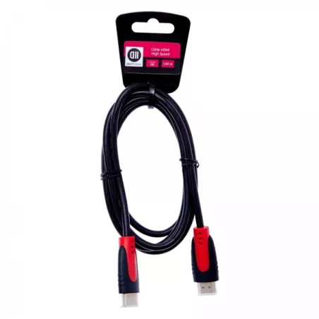 Câble HDMI mâle/mâle 1m50 Accroche Cavalier