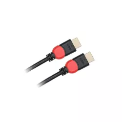 Câble HDMI mâle comp.1,4(3D)noir 3m