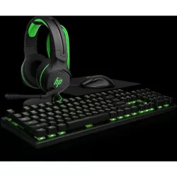 Clavier de jeu 500 pour HP PAVILION Noir, Rétroéclairage LED, touches de fonction de contrôle multimédia, Rapide. Fluide…