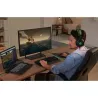 Clavier de jeu 500 pour HP PAVILION Noir, Rétroéclairage LED, touches de fonction de contrôle multimédia, Rapide. Fluide…