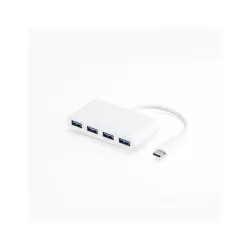 Hub USB-C 4 ports USB 3.0 pour PC, PC portable et MacBook