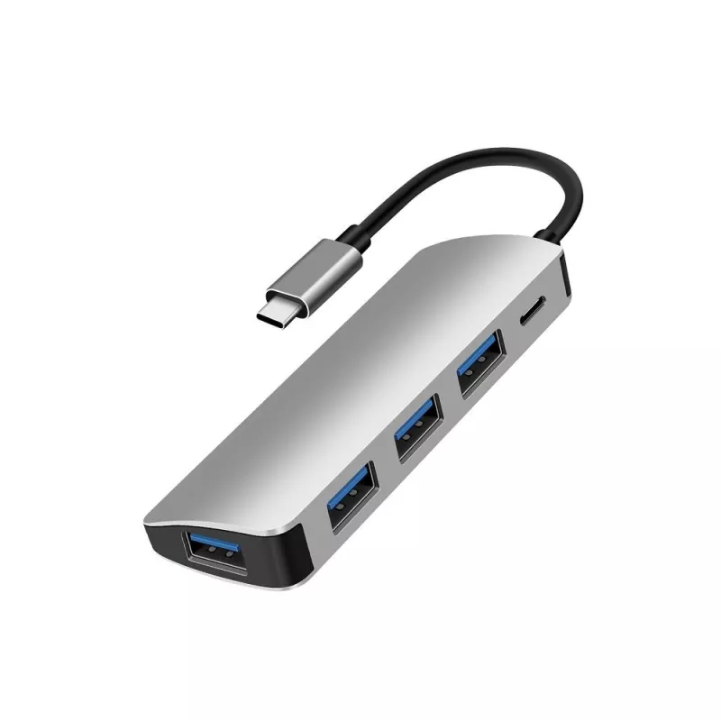 Hub USB C 5 ports 4 ports USB 3.1 gen 2 + 1 port USB C - Ports USB A transferts jusqu'à 10 Gbps - Port USB-C charge jusqu'à…