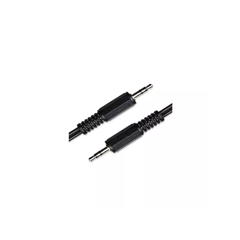 Câble Jack mâle - mâle 0.20m noir