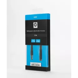 Rallonge Jack 3,5 mm mâle/femelle 4 broches - 2M Transmission son et micro