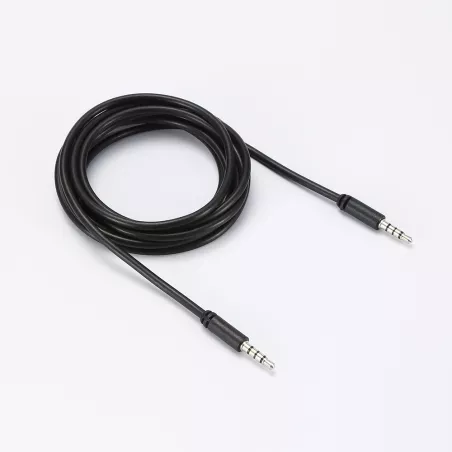 Rallonge Jack 3,5 mm mâle/mâle 4 broches - 2M Transmission son et micro