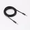 Rallonge Jack 3,5 mm mâle/mâle 4 broches - 2M Transmission son et micro