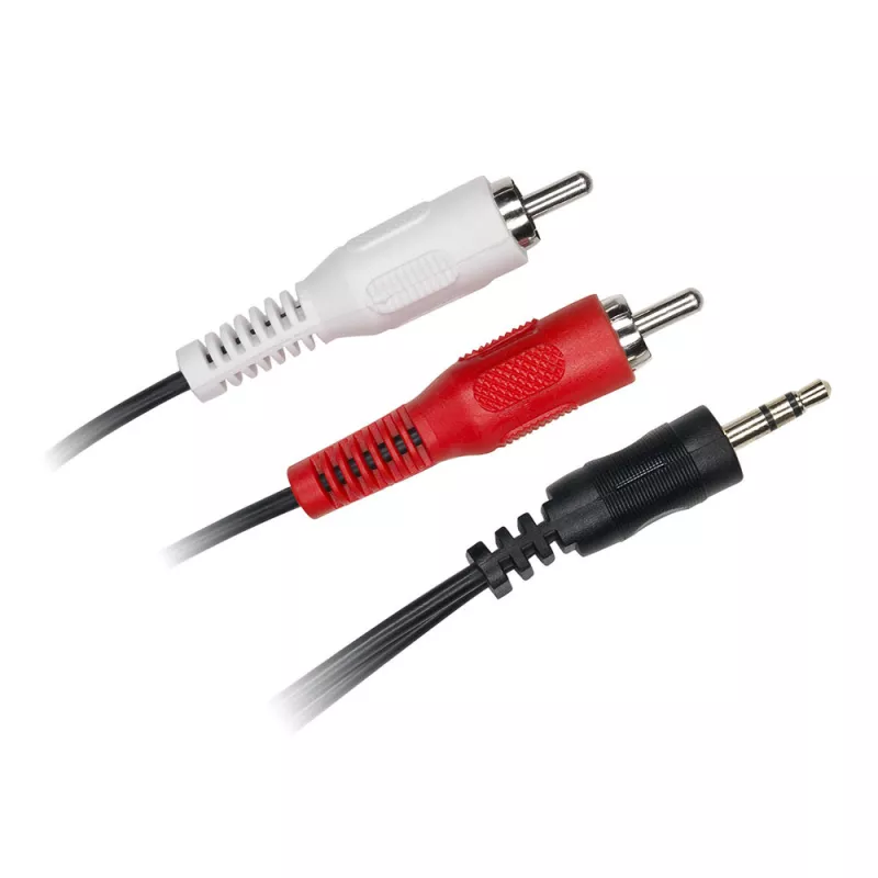 Câble Jack3,5mm mâle/2RCA mâle 1m50