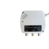 Kit Préamplificateur 4G 700 MHz+ alimentation - 1 entrée 2 sorties - UHF - Gain 25dB réglable