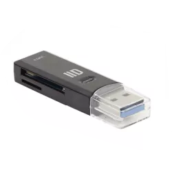 Lecteur de cartes SD & micro SD USB 3.0 - port USB mâle