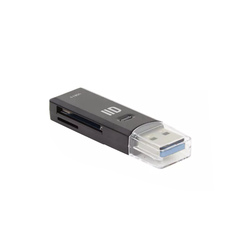 Lecteur de cartes SD & micro SD USB 3.0 - port USB mâle