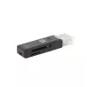 Lecteur de cartes SD & micro SD USB 3.0 - port USB mâle