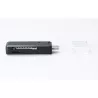D2 - Lecteur de cartes SD/micro SD/SDHC - Port USB-C (USB 3.2 gen 1) - transferts jusqu'à 5 Gbps - coloris noir