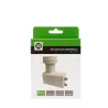 LNB Twin 2 sorties - diamètre fixation 40 mm - universel - blanc