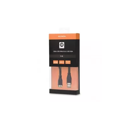 Câble USB 3.0 A mâle/micro B mâle 1M