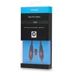 Câble optique mâle/mâle 3m