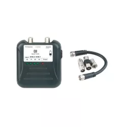 Pointeur d'antenne TNT/Testeur de signal - Fiche F - noir