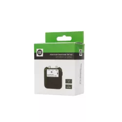 Pointeur d'antenne TNT/Testeur de signal - Fiche F - noir