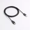 Rallonge USB 3.0 - 2m USB A mâle / USB A femelle Coloris noir