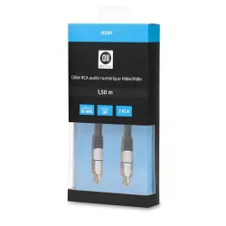 Câble RCA numérique 1.5M