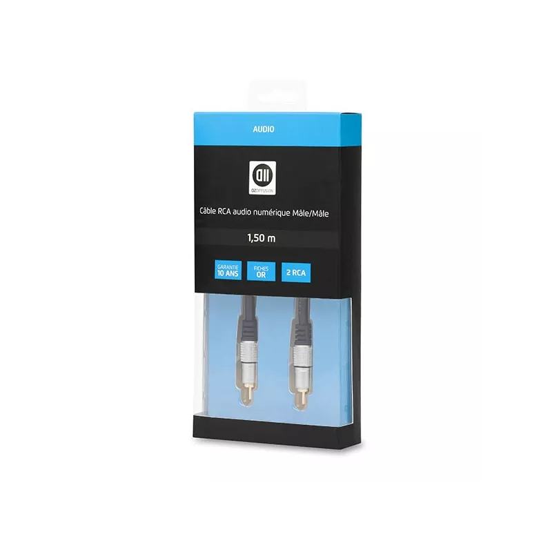 Câble RCA numérique 1.5M