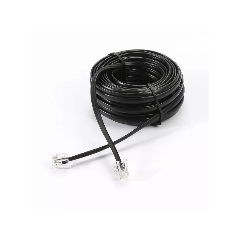 Câble RJ11 10M Cordon universel pour Modem ADSL D2 Diffusion