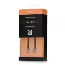 Câble RJ11 mâle 3 m