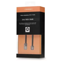 Câble RJ11/RJ45 mâle 3 m