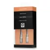 Câble RJ45 droile mâle 2m blindage U/UTP - CAT 6 - coloris gris