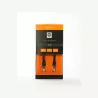 Câble RJ45 droit couleur noir - 2m S/FTP Cat 7 avec snagless et connecteurs en or