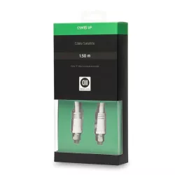 Câble SAT mâle 1.50 m+ 2adaptateurs