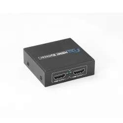 Splitter HDMI 1 entrée 2 sorties Full HD 1080P Compatible 3D et HDCP Indicateur LED - Plug & Play