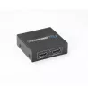 Splitter HDMI 1 entrée 2 sorties Full HD 1080P Compatible 3D et HDCP Indicateur LED - Plug & Play