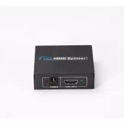 Splitter HDMI 1 entrée 2 sorties Full HD 1080P Compatible 3D et HDCP Indicateur LED - Plug & Play