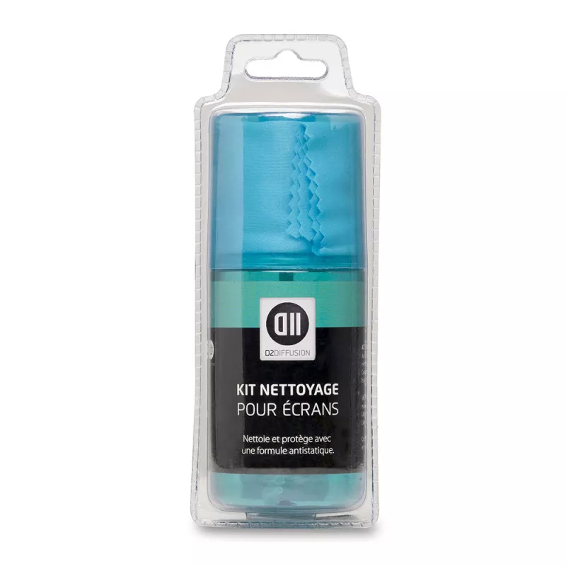 Kit de nettoyage - 1 spray 200ml + 1 chiffonnette en microfibres 15x17