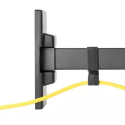 Support TV orientable de 13 à 42 - VESA 200x200mm - Poids max supporté 20 Kg - Bras rotatif 180° - Inclinaison +5°~-12°…