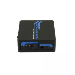 D2 Diffusion commutateur optique TOSLINK/SPDIF 3 entrées 1 sortie avec télécommande infrarouge et sans pertes de signal