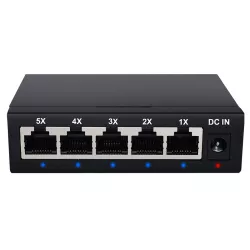 Switch Ethernet Gigabit 5 ports 10/100/1000 Mbps Boitier métal