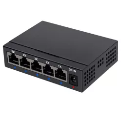 Switch Ethernet Gigabit 5 ports 10/100/1000 Mbps Boitier métal