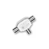 Té Coax 9.52mm 1 entrée Femelle / 2 sorties Mâle