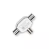 Té Coax 9.52mm 1entree M-2sortiesF