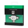 Té Coax 9.52mm 1entree M-2sortiesF